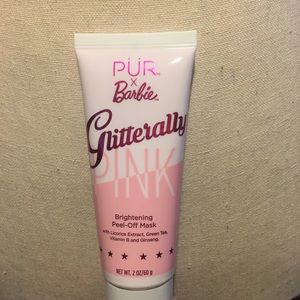 Pur x Barbie pink glitter mask 2 oz. Never opened